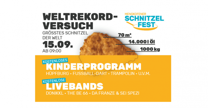 Größtes Schnitzel von Guinness